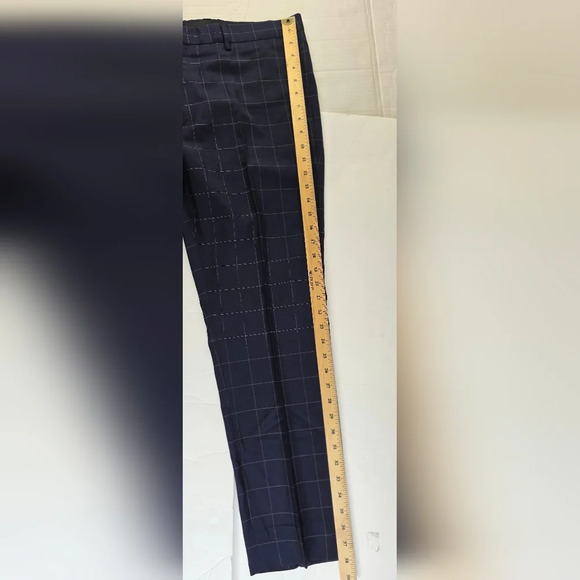 Classic Sand Copenhagen virgin wool suit . Navy Check. Size EU 54/US 42R - Picture 10 of 16